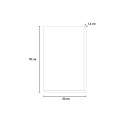 Fotoprint stadkaart Milaan met lijst 50x70cm Unika 0012 Korting
