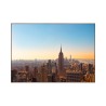 Fotografische print panorama foto New York lijst 70x100cm Unika 0034 Verkoop