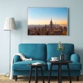 Fotoprint schilderij panorama New York lijst 70x100cm Unika 0034 Aanbieding