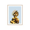 Fotoposter vrouw met vlindervleugels in lijst 30x40cm Unika 0043 Verkoop