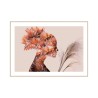 Fotoposter Vrouw in de Herfst met Lijst 70x100cm Unika 0047 Verkoop