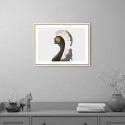 Moderne portretfoto print wenteltrap 30x40cm Unika 0050 Aanbieding