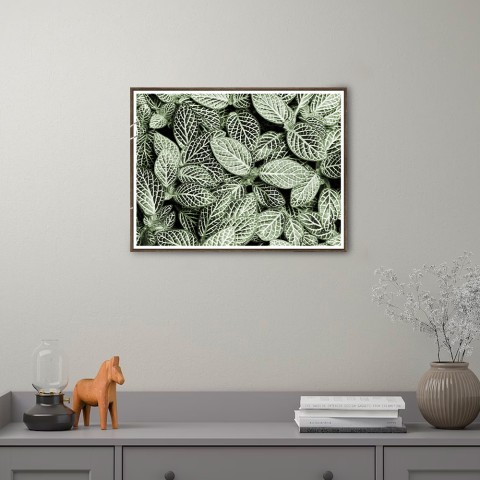 Artistieke print fotografie poster planten bladeren 30x40cm Unika 0055 Aanbieding