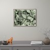 Artistieke print fotografie poster planten bladeren 30x40cm Unika 0055 Aanbieding