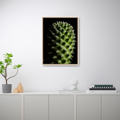 Foto afdrukken fotografie plant bloem cactus frame 30x40cm Unika 0061