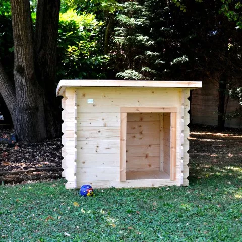 Houten hondenhok voor middelgrote tot kleine honden voor buiten 98x77 h84cm Lilly Aanbieding