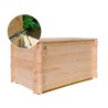 Tuinbank opbergkist houten buiten 250L Giove Korting