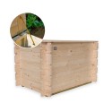 Houten opbergkist tuinbank 183 Lt Giunone voor buitengebruik Aanbod
