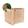 Houten tuin opbergkist Gaia 99 L buitenopslag Aanbod