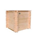 Houten tuin opbergkist Gaia 99 L buitenopslag Korting