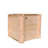 Houten tuin opbergkist Gaia 99 L buitenopslag Korting