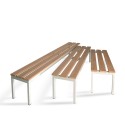 Kleedkamerbank 4 zitplaatsen 150x37x43cm voor school en zwembad Sit M Korting