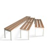 Kleedkamerbank 4 zitplaatsen 150x37x43cm voor school en zwembad Sit M Korting