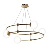Moderne hanglamp Balance Maytoni met 4 matglazen bollen in cirkelvorm ontwerp Catalogus