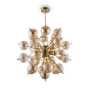 Moderne hanglamp woonkamer, geblazen glazen bollen Bolla Maytoni Verkoop