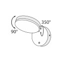 Moderne verstelbare LED-wandlamp Fad Maytoni Aanbod