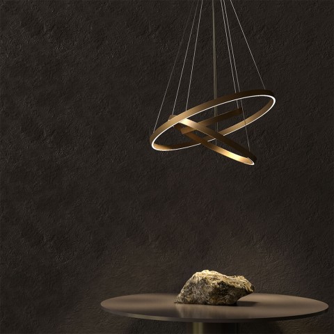 Maytoni Rim Minimalistische LED Plafondlamp Met Drie Ringen, Verstelbaar Aanbieding