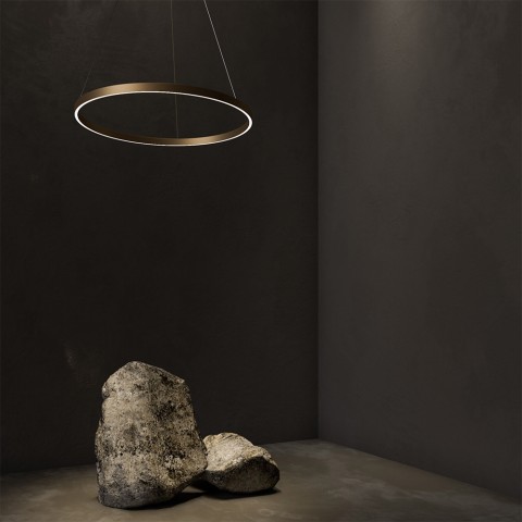 Minimalistisch plafondlamp LED cirkel Ø 60cm Rim Maytoni Aanbieding