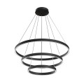 Maytoni Rim LED Hanglamp Zwart - 3 Verstelbare Ringen Aanbieding