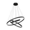 Maytoni Rim LED Hanglamp Zwart - 3 Verstelbare Ringen Aanbod