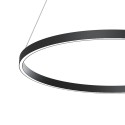 Zwarte LED hanglamp ring Ø 80cm Rim Maytoni Verkoop