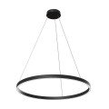 Zwarte LED hanglamp ring Ø 80cm Rim Maytoni Aanbieding