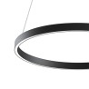 Maytoni Rim Moderne LED Plafondlamp Zwart Cirkel Ø 60cm Verkoop