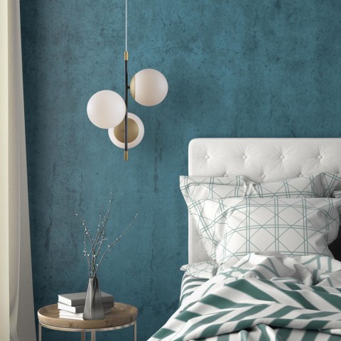Hanglamp met 3 bollen voor woonkamer en slaapkamer Nostalgia Maytoni Aanbieding