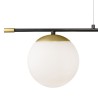 Moderne hangende plafondlamp metaal 2 bollen Nostalgia Maytoni Aanbod