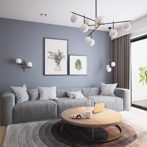 Moderne zwarte en gouden hanglamp Nostalgia Maytoni Aanbieding
