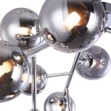 Moderne chroom metalen plafondlamp glazen bollen Dallas Maytoni Korting