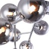 Moderne plafondlamp chroom met glazen bollen Dallas Maytoni Korting