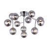 Moderne plafondlamp chroom met glazen bollen Dallas Maytoni Aanbieding