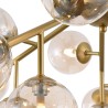 Plafondlamp woonkamer glazen bollen goud metaal Dallas Maytoni Korting