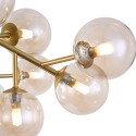 Plafondlamp woonkamer bollen glas metaal goud Dallas Maytoni Aanbod