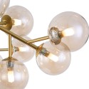 Plafondlamp woonkamer glazen bollen goud metaal Dallas Maytoni Aanbod