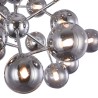 Moderne hanglamp met glazen bollen chroom Dallas Maytoni Korting