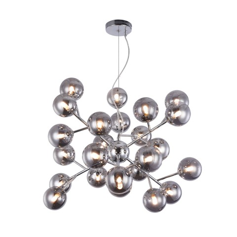 Moderne hanglamp met glazen bollen chroom Dallas Maytoni Aanbieding
