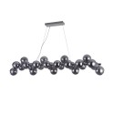 Hanglamp met chroom bollen voor woonkamer tafel Dallas Maytoni Aanbod