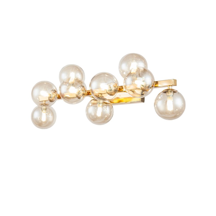 Gouden wandlamp met glazen bollen Dallas Maytoni Aanbieding Gouden wandlamp met glazen bollen Dallas Maytoni Aanbieding