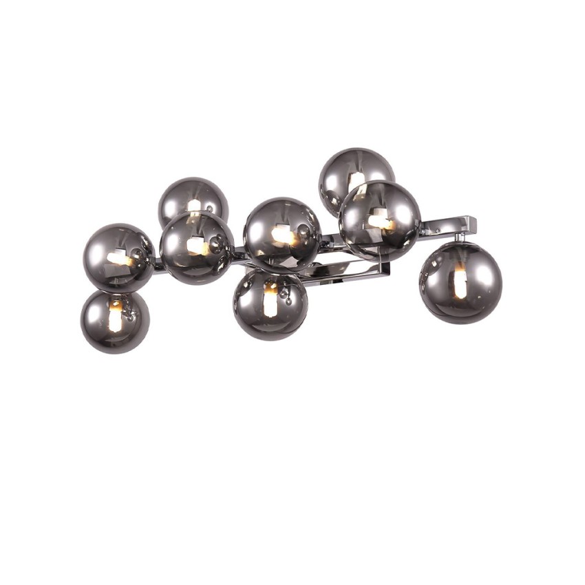 Wandlamp met design in chroom en glazen bollen Dallas Maytoni Aanbieding