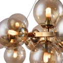 Moderne hanglamp 25 gouden bollen Dallas Maytoni Kortingen