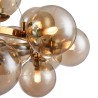 Moderne hanglamp 25 gouden bollen Dallas Maytoni Catalogus