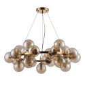 Moderne hanglamp 25 gouden bollen Dallas Maytoni Aanbod