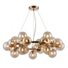 Moderne hanglamp 25 gouden bollen Dallas Maytoni Verkoop