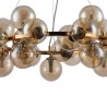 Moderne hanglamp 25 gouden bollen Dallas Maytoni Korting