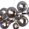 Moderne hanglamp met 25 chromen bollen Dallas Maytoni Korting