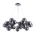 Moderne hanglamp met 25 chromen bollen Dallas Maytoni Verkoop