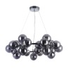 Moderne hanglamp met 25 chromen bollen Dallas Maytoni Verkoop