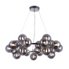 Moderne hanglamp met 25 chromen bollen Dallas Maytoni Aanbieding